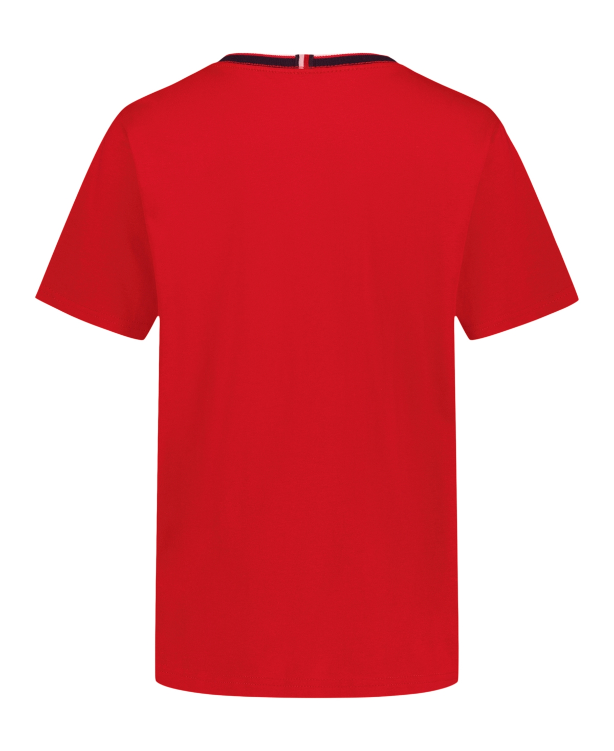 Tommy Hilfiger Big Boys S-xl Hilfiger Arch Short Sleeve T-shirt In Red