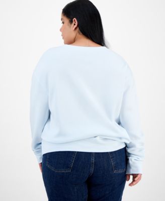 Trendy Plus Stitch Holiday Crewneck Sweatshirt