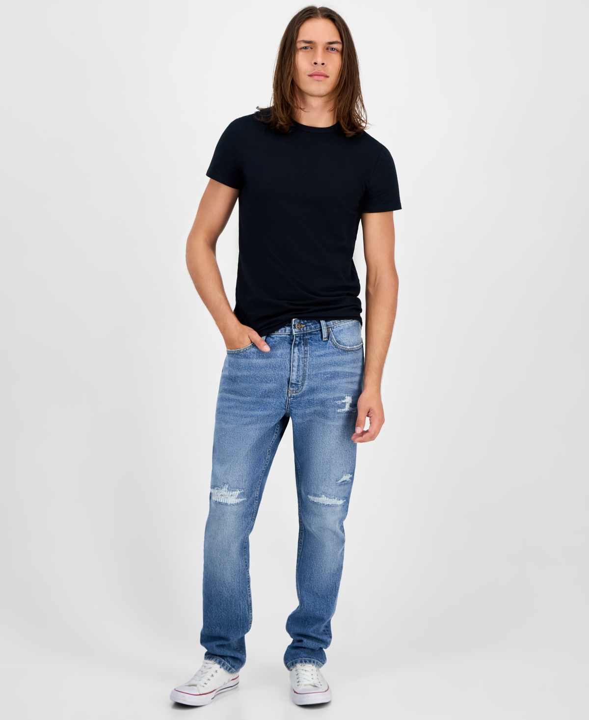 Sun + Stone Men's Nogales Slim-Fit Jeans, Macy's Exclusive