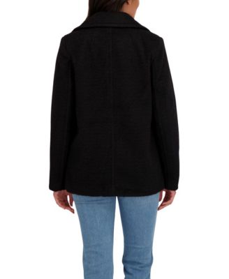 Women's Boucle Pea Coat