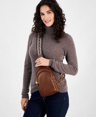 Webbing Strap Small Sling Bag, Exclusively at Macy's