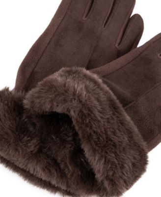 Women's Mya smartDRI&reg; Faux-Fur Cuff Gloves