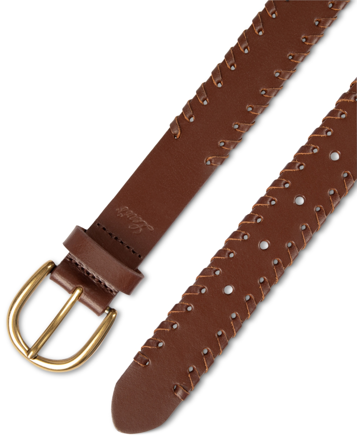 Levi's Laced-Edge Casual Leather Belt