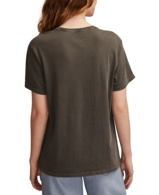 Women's Rolling Stones Star Lips Boyfriend T-Shirt