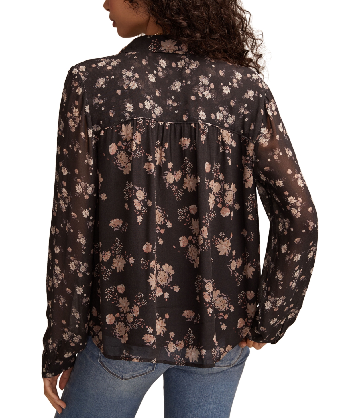 Lucky Brand Floral Button-up Shirt In Multi