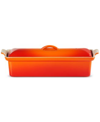 Enameled Cast Iron 2 Qt. Traditional Rectangular Terrine