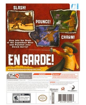 Puss in Boots - Nintendo Wii