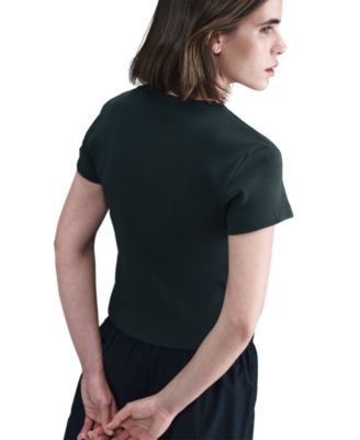 Sportswear Women's Tight Ribbed Short Sleeve T-Shirt