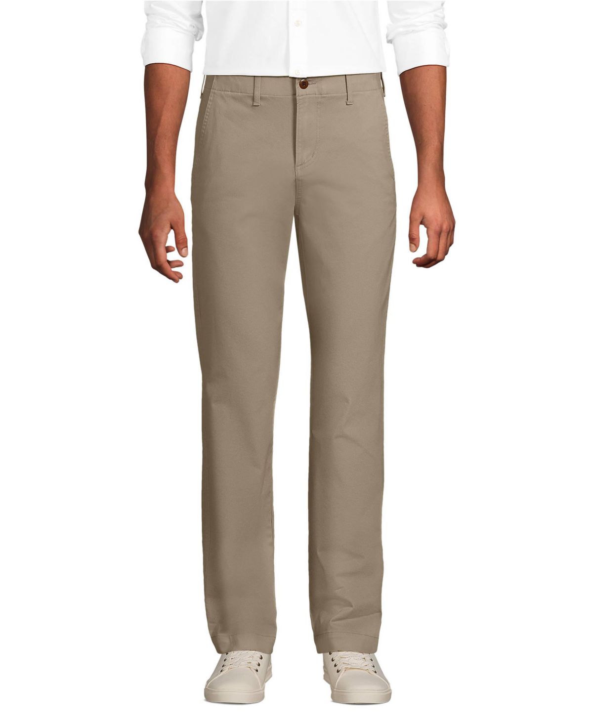 Мужские сногсшибательные брюки-чино с удобной талией классического покроя