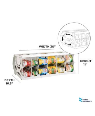 Cansolidator 60 Can Rotating Canned Food & Soda Storage, USA Made