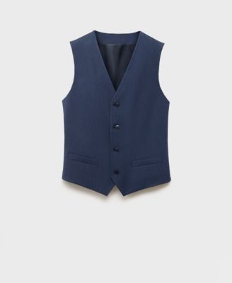 MANGO - Men's Paris Super Slim-Fit Suit Vest