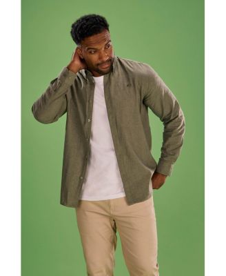 Men's Long Sleeve Linen Shirt