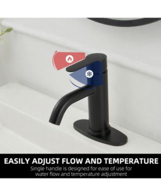 Single Hole Single-Handle Bathroom Faucet