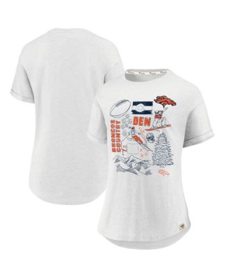 Fanatics - Women's White Denver Broncos True Classics Hometown T-Shirt