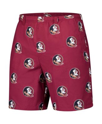 Men's Garnet Florida State Seminoles PFG Backcast III Omni-Shade Shorts