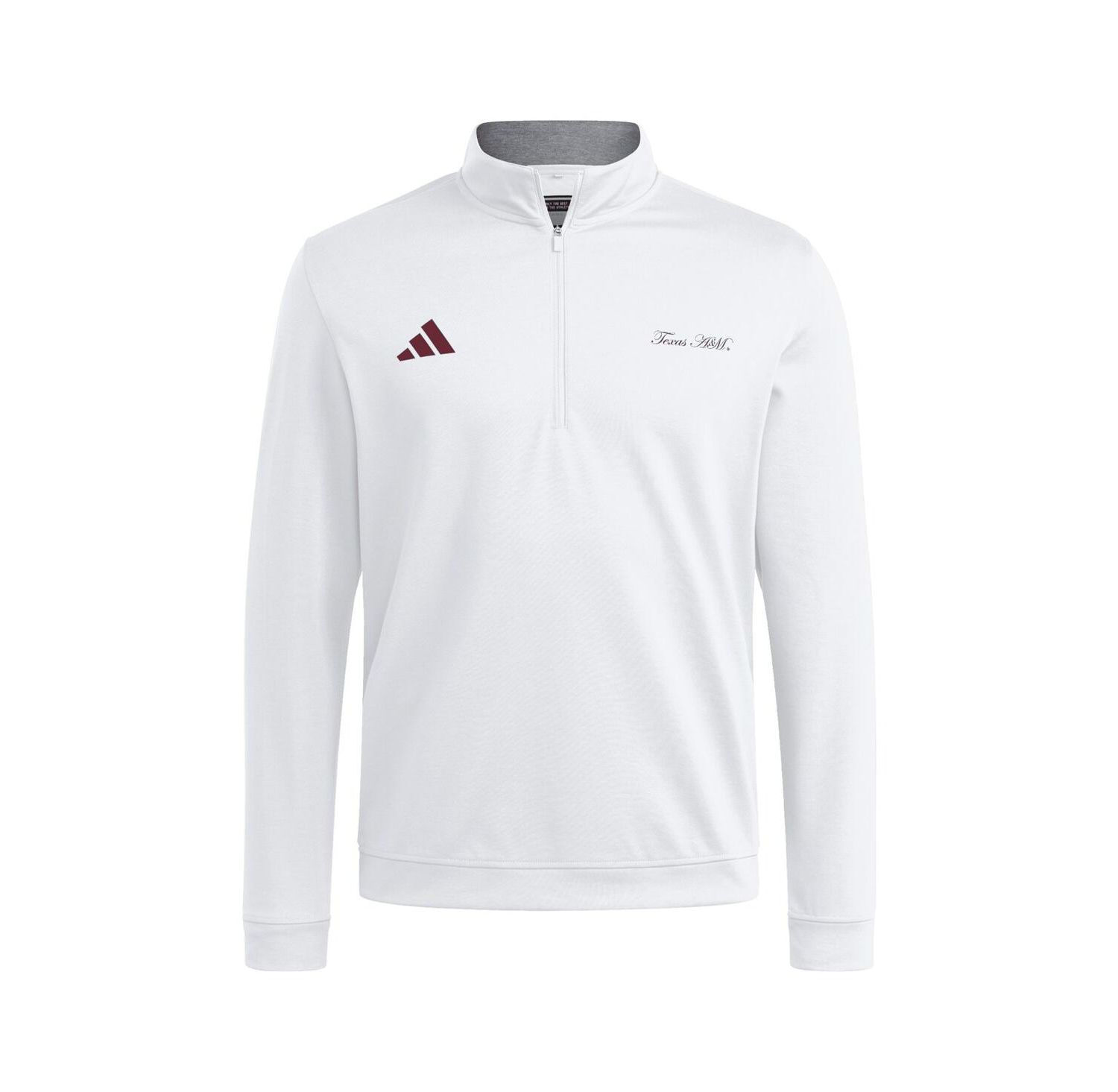 Men's White Texas A&M Aggies Elevated Quarter-Zip Jacket