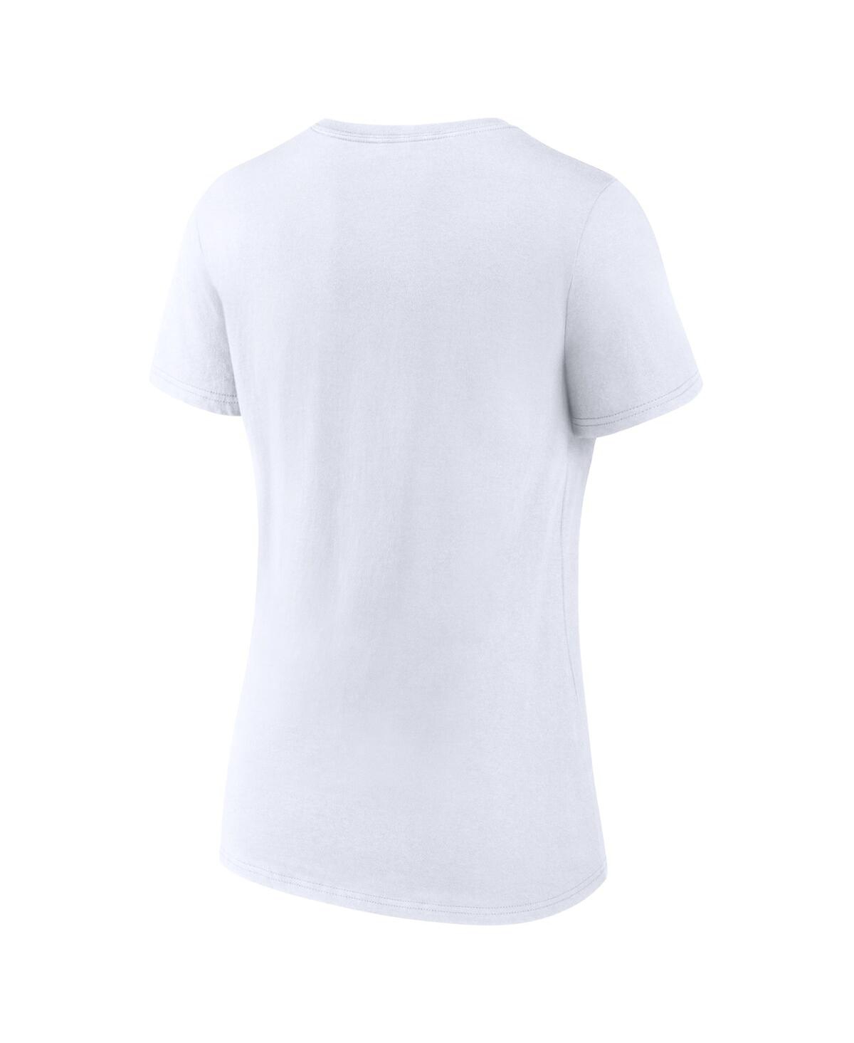 Fanatics Women's White Seattle Kraken Authentic Pro Core Primary V-neck T-shirt In White