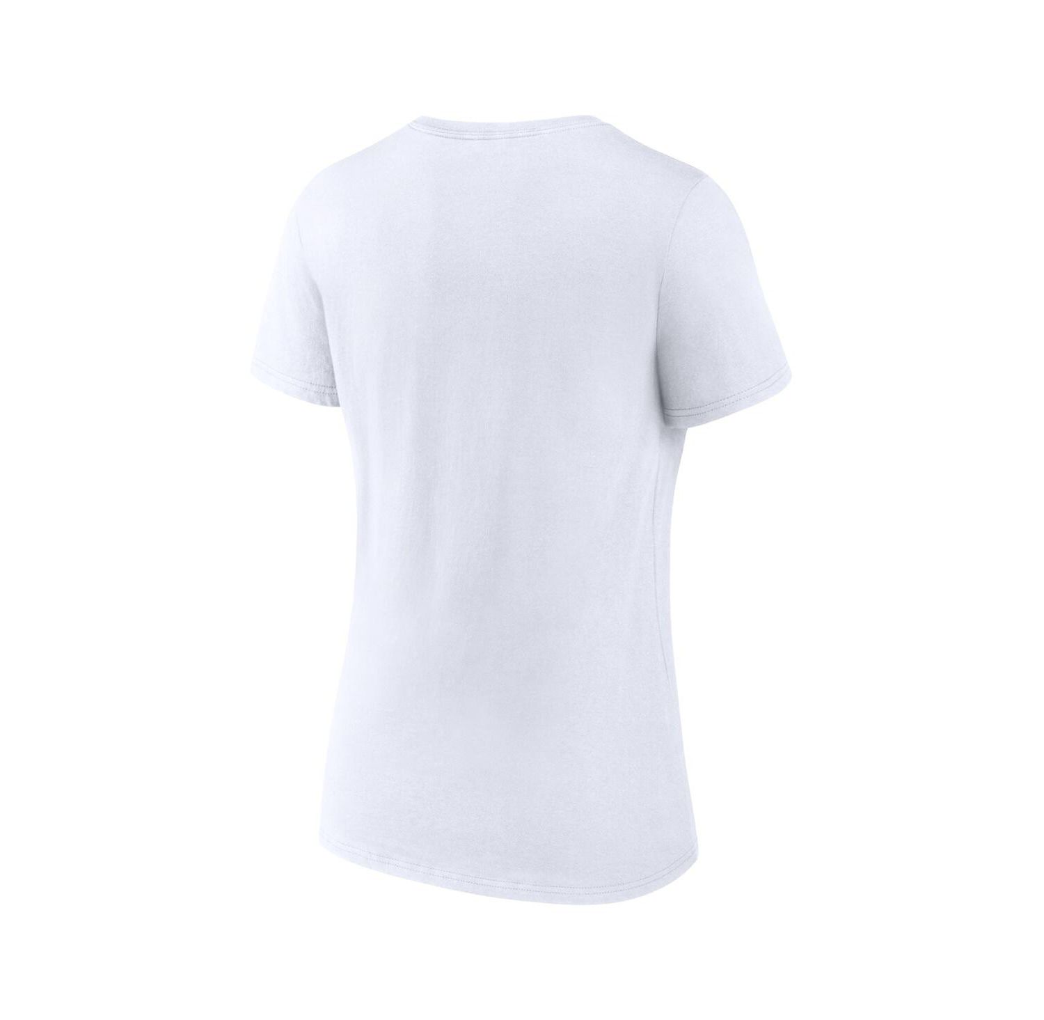 Women's White Seattle Kraken Authentic Pro Core Primary V-Neck T-Shirt