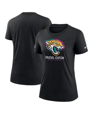 Nike - Women's Black Jacksonville Jaguars 2024 NFL Crucial Catch Tri-Blend T-Shirt