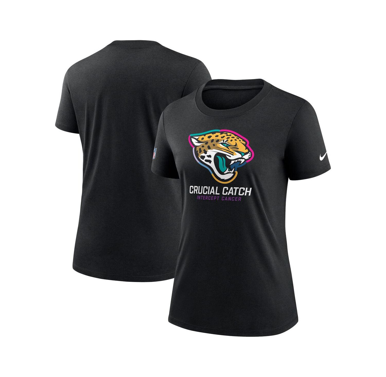 Women's Black Jacksonville Jaguars 2024 NFL Crucial Catch Tri-Blend T-Shirt