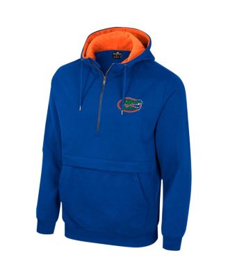 Men's Royal Florida Gators Half-Zip Hoodie