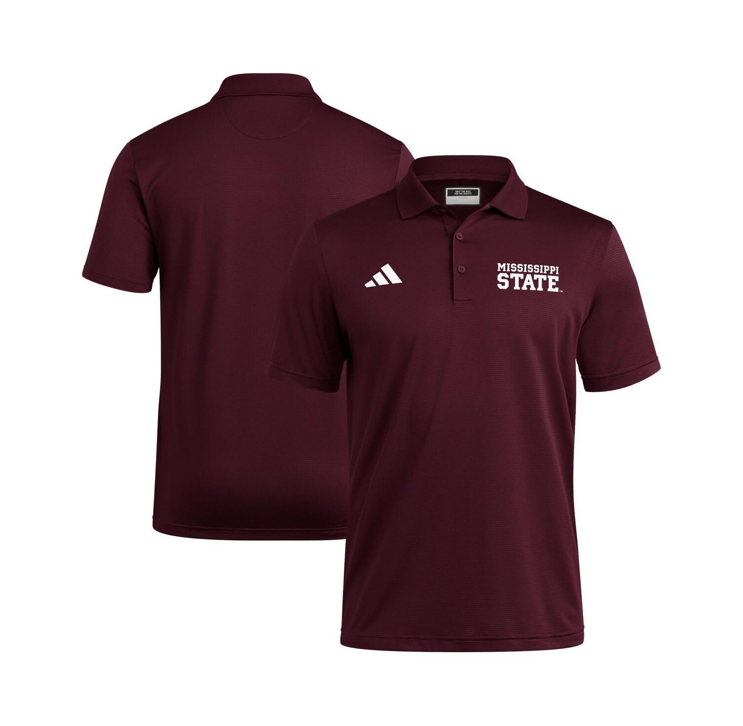 Men's Maroon Mississippi State Bulldogs Ultimate 365 Ottoman Polo Shirt