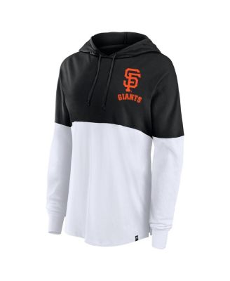 Women's Black/White San Francisco Giants Backup Option Pullover Hoodie