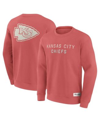 Fanatics - Men's Red Kansas City Chiefs Elements Future Ground Lettering Pullover Sweatshirt