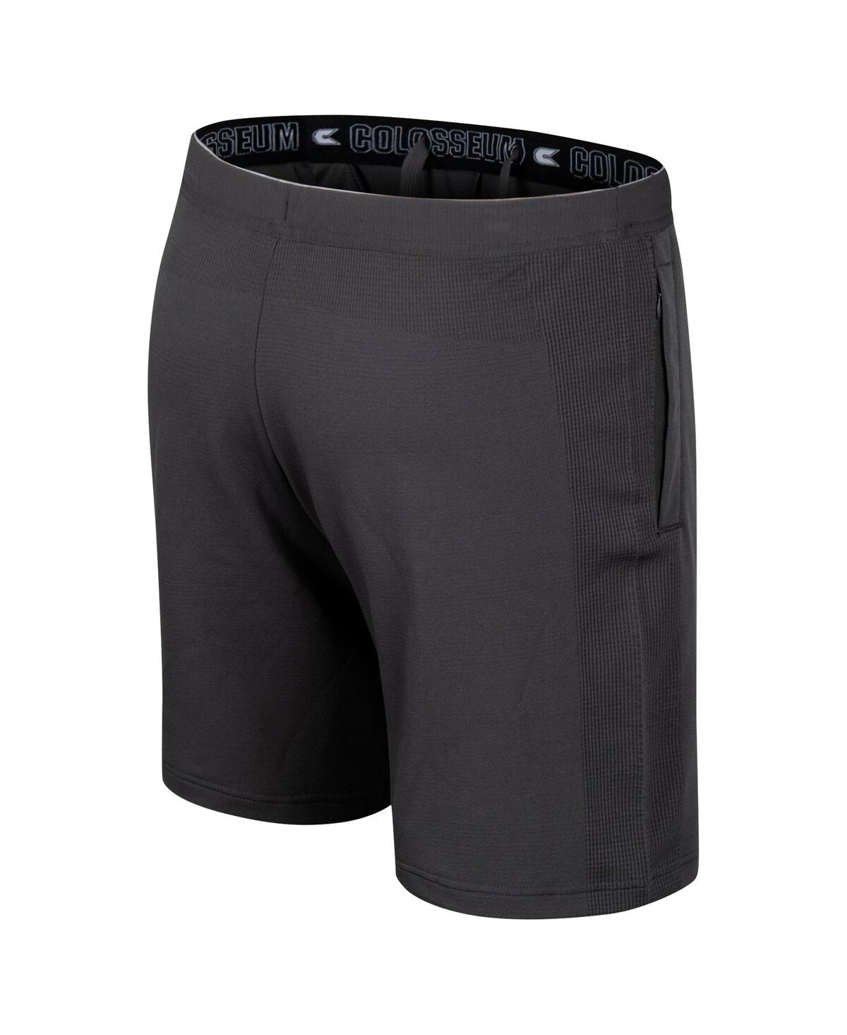 Colosseum Men's Charcoal Cal Bears Forget Shorts In Black