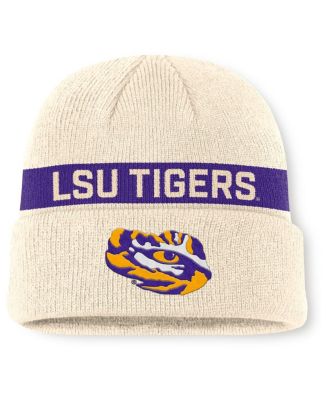 Nike - Men's Natural LSU Tigers Peak Primetime Utility Cuffed Knit Hat