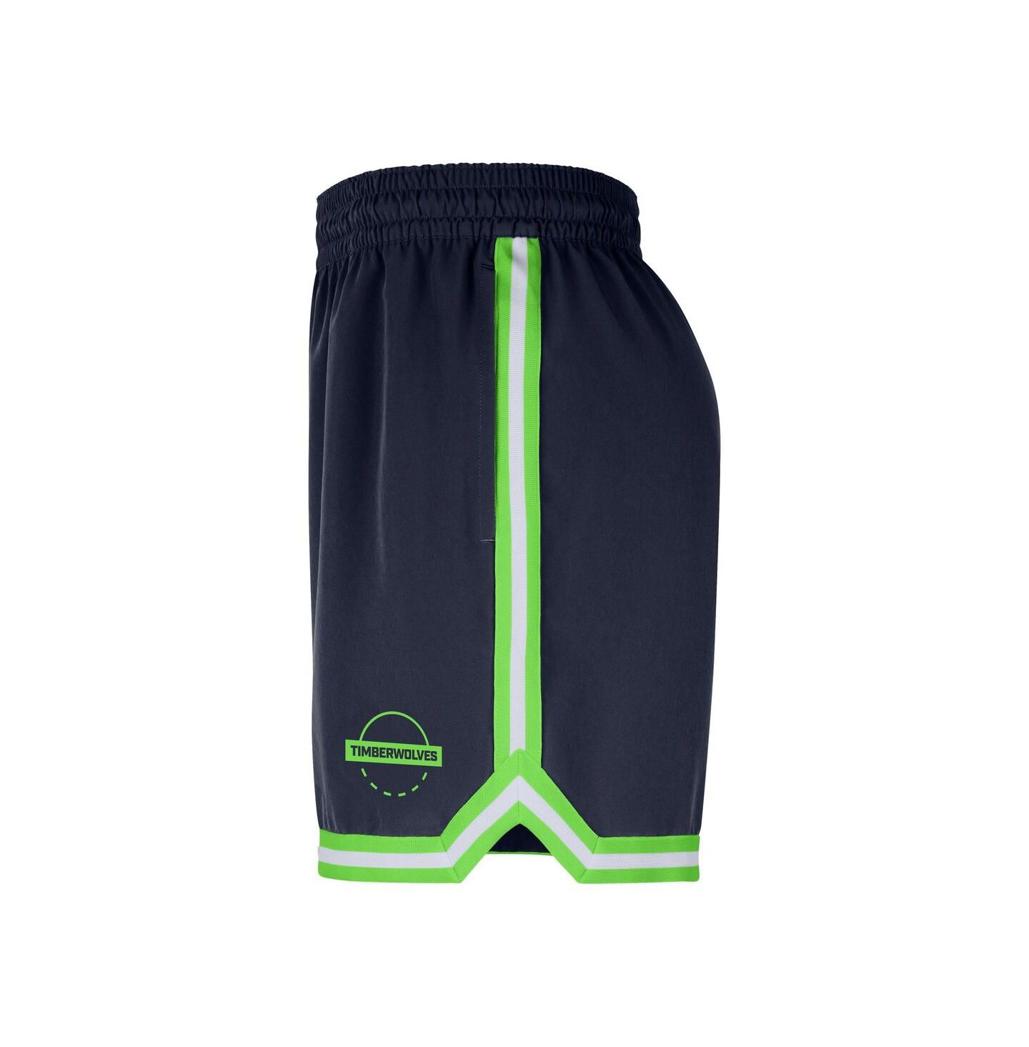 Мужские шорты Nike Navy Minnesota Timberwolves Authentic Practice DNA Woven Performance — фото 4