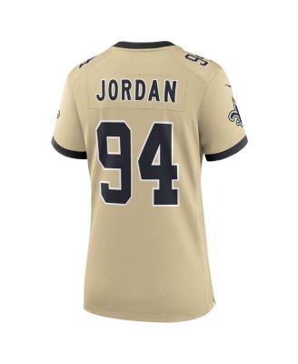 Women's Cameron Jordan Gold New Orleans Saints Gameday Golds Alternate Game Player Jersey