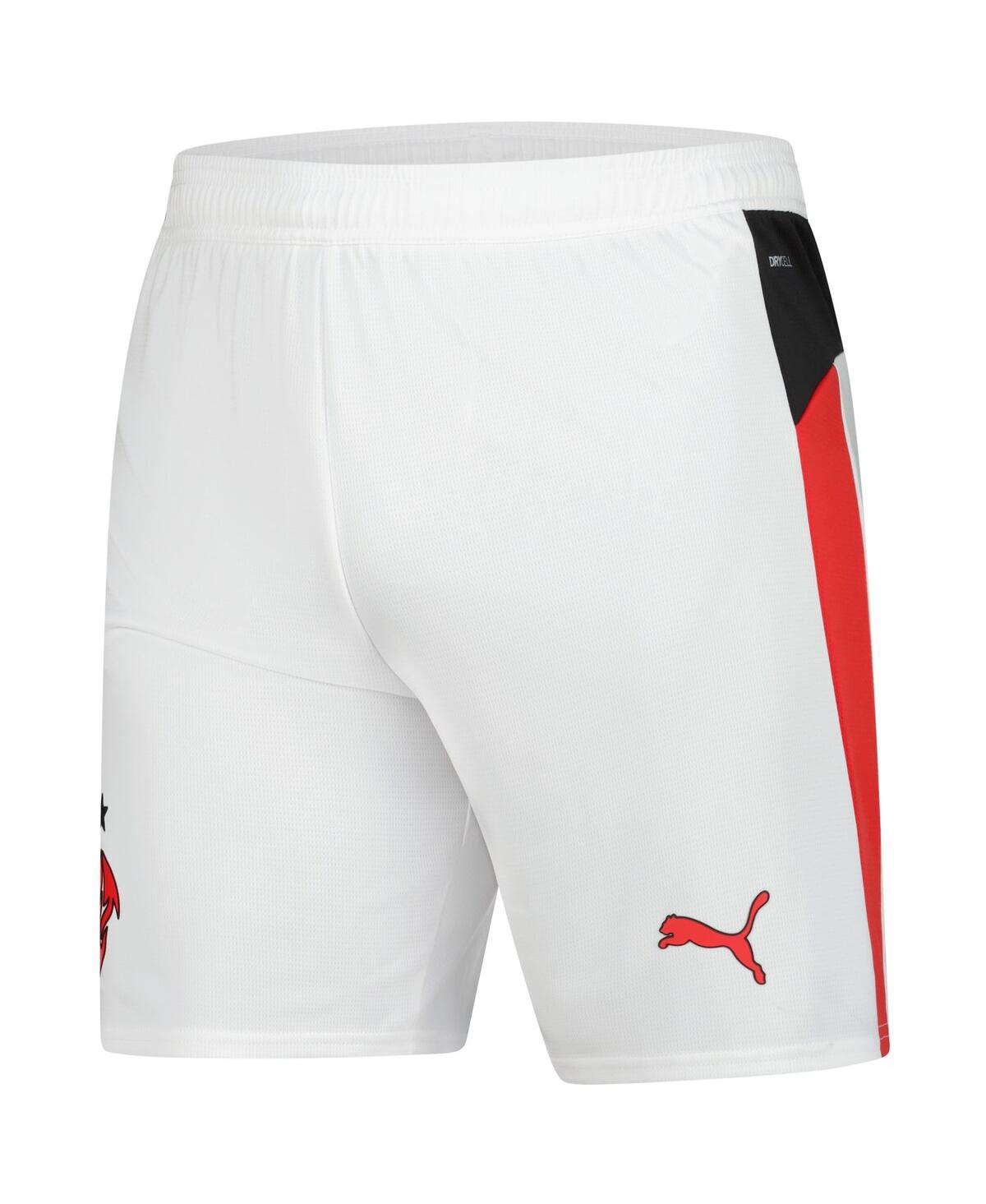 Puma Men's White Ac Milan 2025/26 Drycell Replica Shorts In White