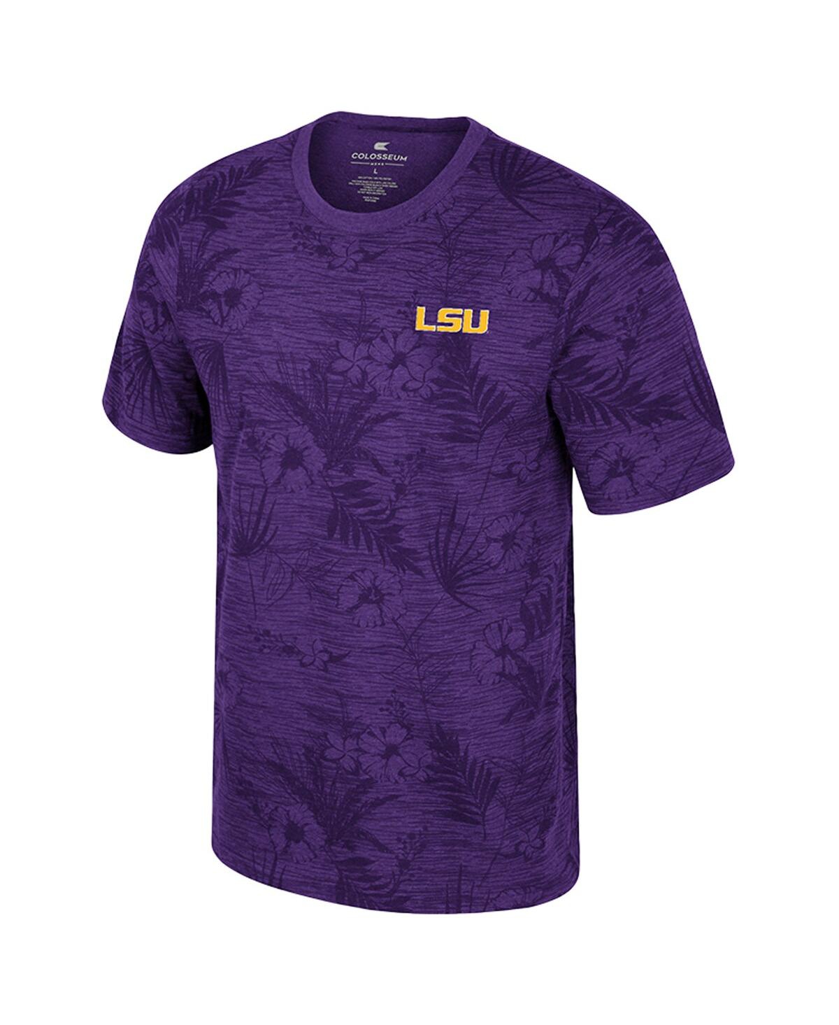 Colosseum Big Boys And Girls Purple Lsu Tigers Fern T-shirt In Purple