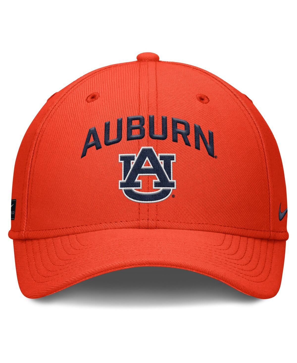Nike Men's Orange Auburn Tigers 2025 On-field Rise Dri-fit Flex Hat In Orange