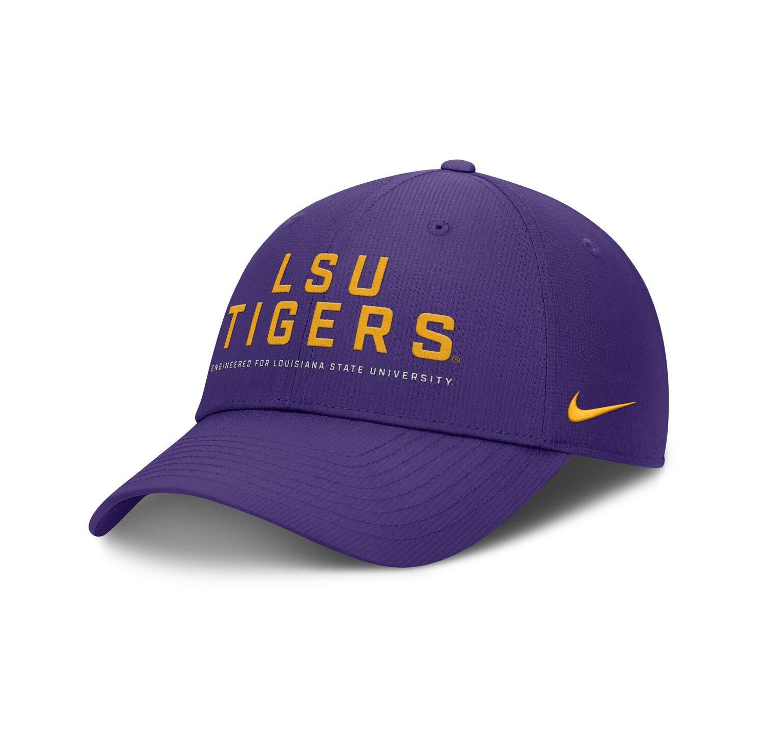 Men's Purple LSU Tigers 2025 On-Field Gameday Club Adjustable Hat