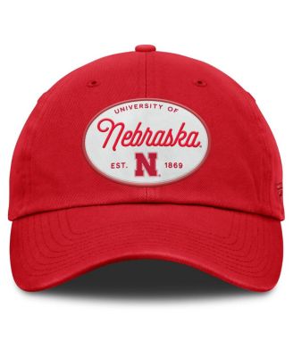 Women's Scarlet Nebraska Huskers Candid Adjustable Hat