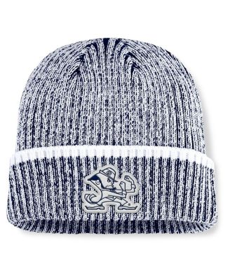 Fanatics - Men's Navy/White Notre Dame Fighting Irish Haze Cuffed Knit Hat
