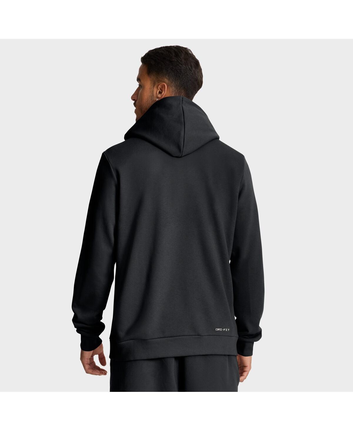 Nike Black Ohio State Buckeyes 2025 Sideline Standard Issue Dri-fit Hoodie In Black