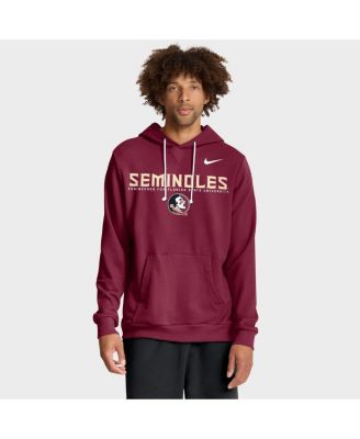 Nike - Men's Garnet Florida State Seminoles 2025 Sideline Standard Issue Dri-FIT Hoodie