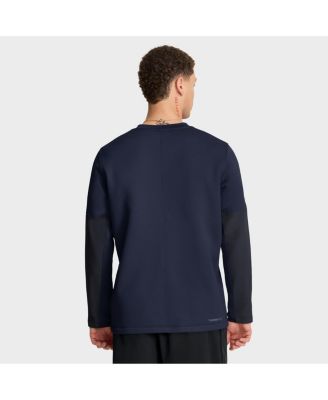 Men's Navy Penn State Nittany Lions 2025 Sideline Coach Performance Long Sleeve T-Shirt