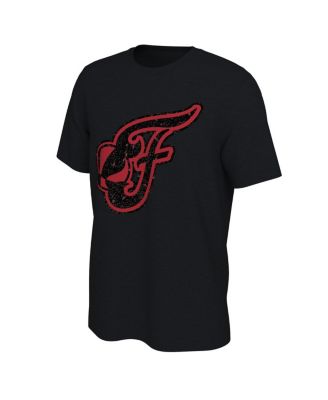 Men's and Women's Black Indiana Fever Rebel Edition Collection Oversized T-Shirt
