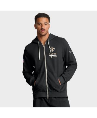 Nike - Black New Orleans Saints Sideline Standard Issue Utility Player Dri-FIT Full-Zip Hoodie