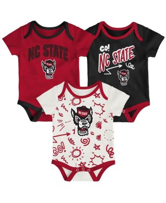 Outerstuff - Baby Boys and Girls South Carolina Gamecocks Three-Pack All Day Play Bodysuit Set