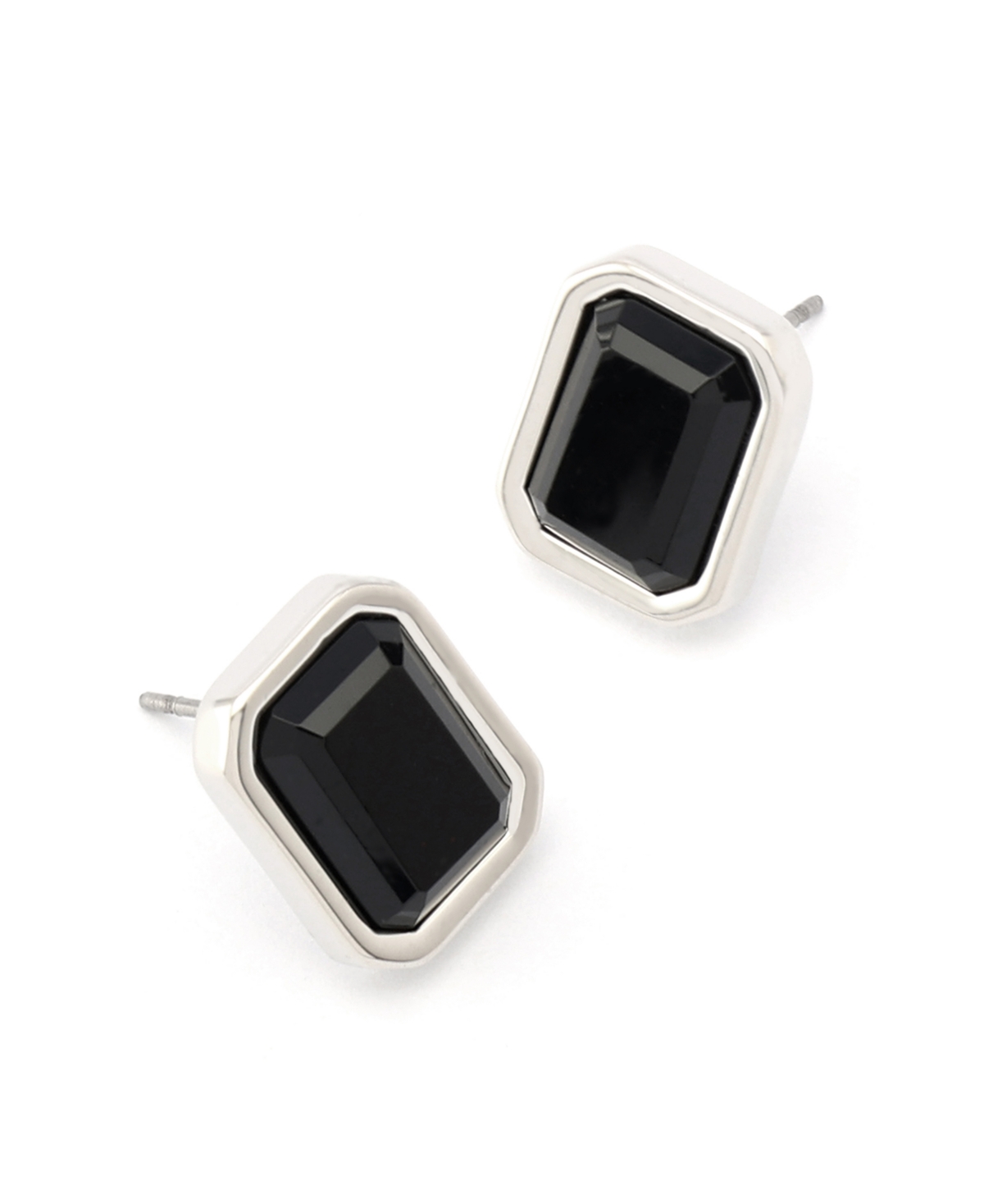 Steve Madden Faux Stone Gem Stud Earrings