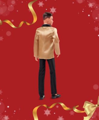2025 Holiday Ken Doll with Light Brown Hair
