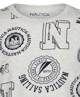 Big Boys' Mixed Print Short Sleeve T-Shirt