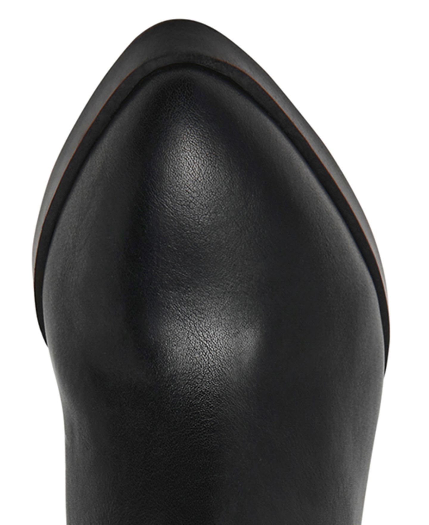 Женские ботинки DV Dolce Vita Bardonny Knee-High Block Heel Boots, Regular & Wide Calf, цвет: Чёрный гладкий — фото 4
