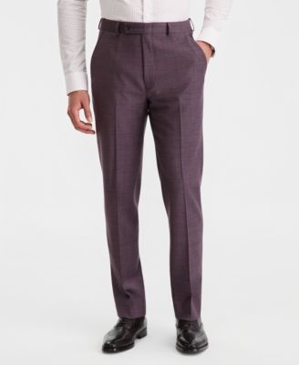 Men's Slim-Fit Wool-Blend Suit Separates Pants