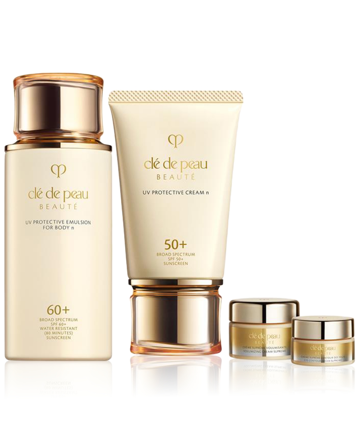 Clé De Peau Beauté 4-pc. Uv Care Essentials Skin Care Set In Multi